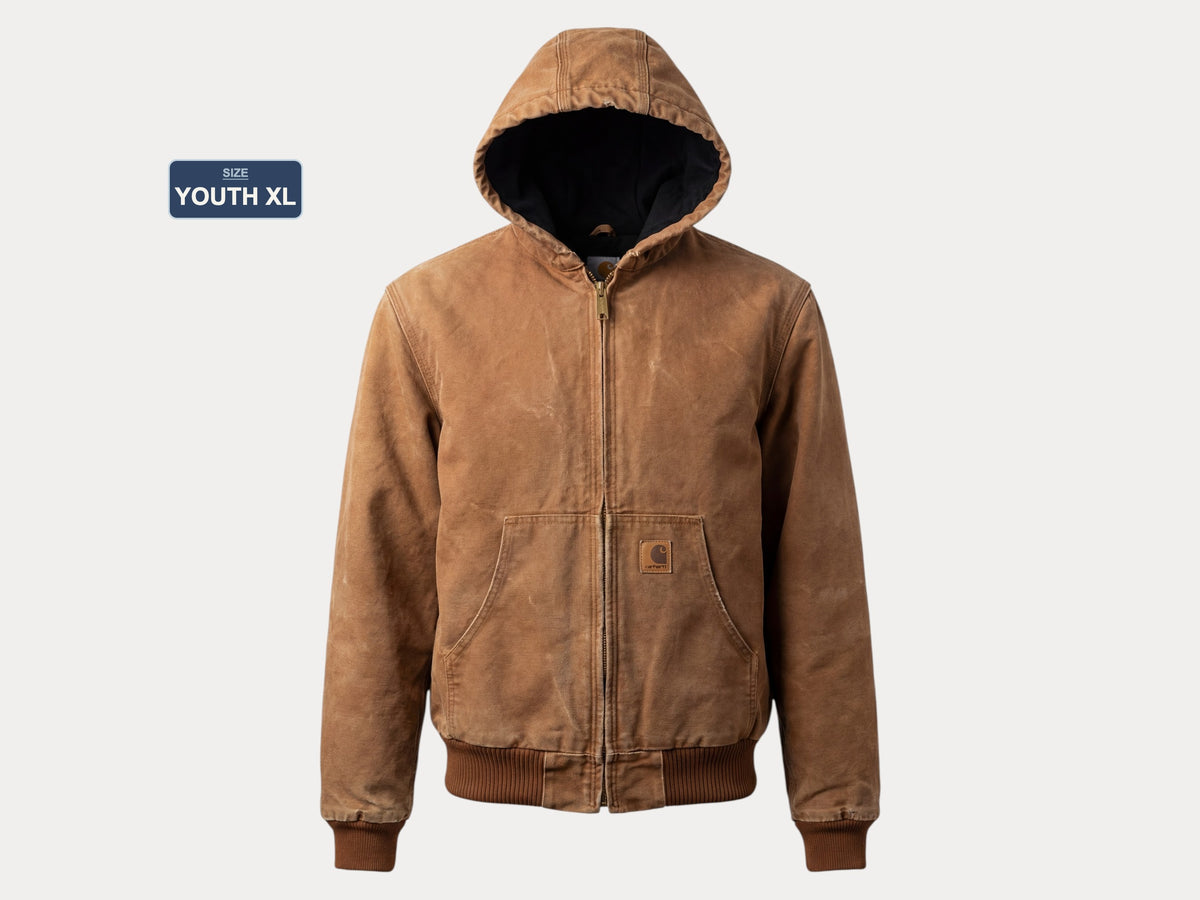 Size Youth XL Carhartt Blanket lined jacket Made in Mexico