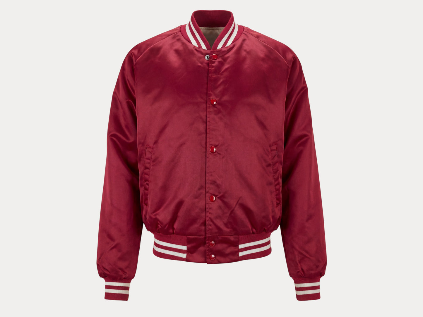 Vintage 80s Chalkline Oklahoma University Baseball Nylon Jacket Made USA Size Large Mens-AJ357 Studio-AJ357 Studio