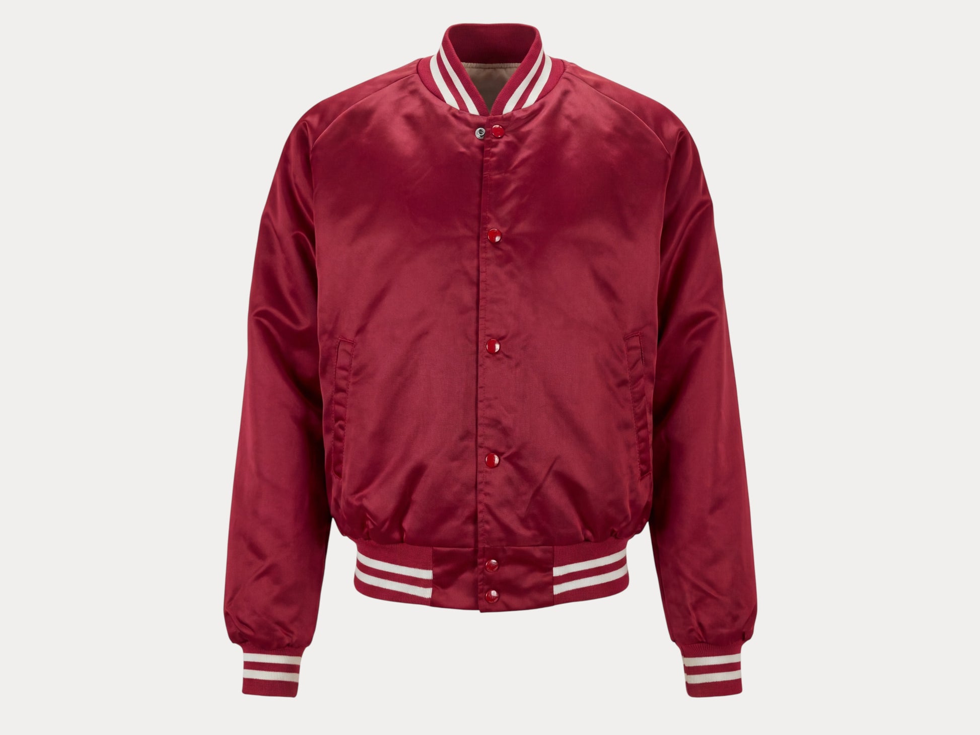 Vintage 80s Chalkline Oklahoma University Baseball Nylon Jacket Made USA Size Large Mens-AJ357 Studio-AJ357 Studio