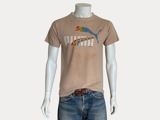 Vintage 1983 Puma T-Shirt – Size L – Made in USA – Classic Sportswear Graphic-AJ357 Studio-AJ357 Studio