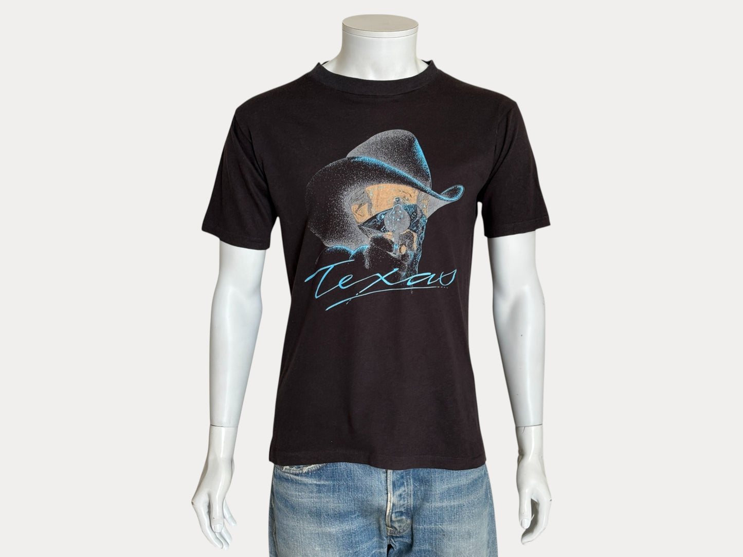 Vintage 80s Texas t shirt. Made in USA - Large-AJ357 Studio-AJ357 Studio