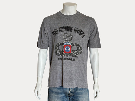 Vintage 82nd Airborne Division T-Shirt – XL – Fort Bragg Military Tee – 1991 Graphic – Made in USA-AJ357 Studio-AJ357 Studio