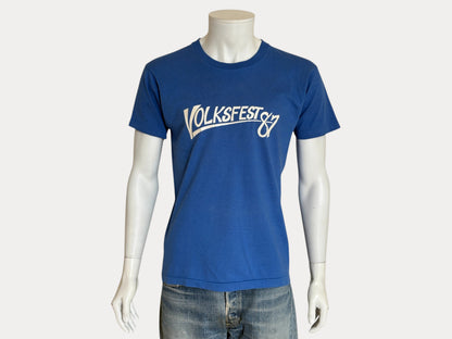 Volkswagen 1987 Car Show Tee – Authentic USA Vintage – Large- t shirt-AJ357 Studio-AJ357 Studio