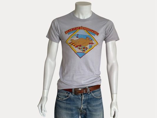Vintage 80s T-Shirt – Size Small – Made in USA – Classic American Heritage Tee-AJ357 Studio-AJ357 Studio