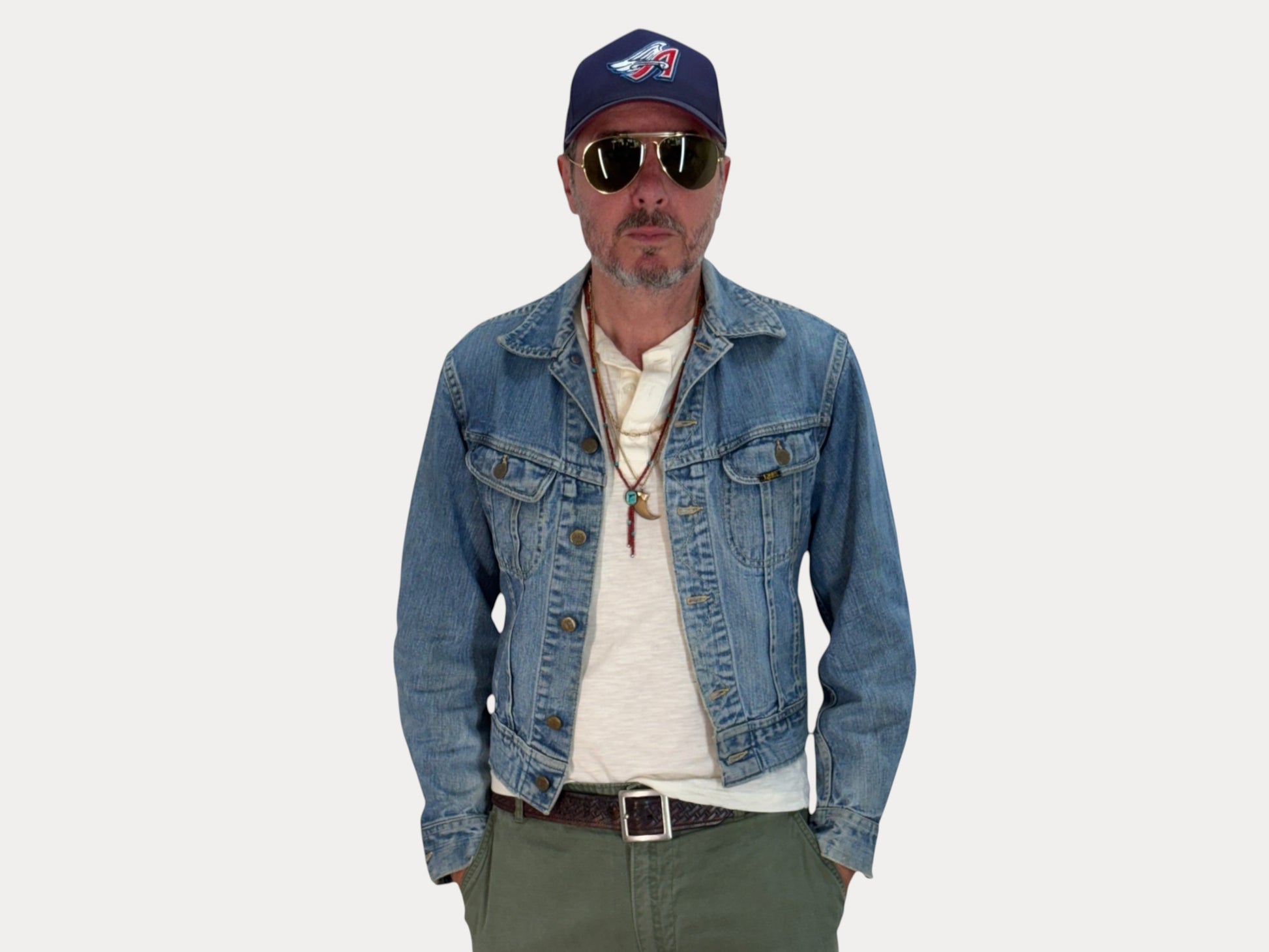 Size 36US / 46EU. Authentic 1970s Lee Union Made Denim Jacket – Made in USA – Two Chest Pockets-AJ357 Studio-AJ357 Studio