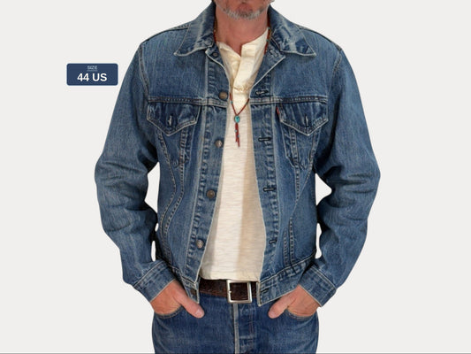 Size 44L US / 54L EU. Levi’s 71205 – Vintage 70s 2-Pocket Jacket – USA Made