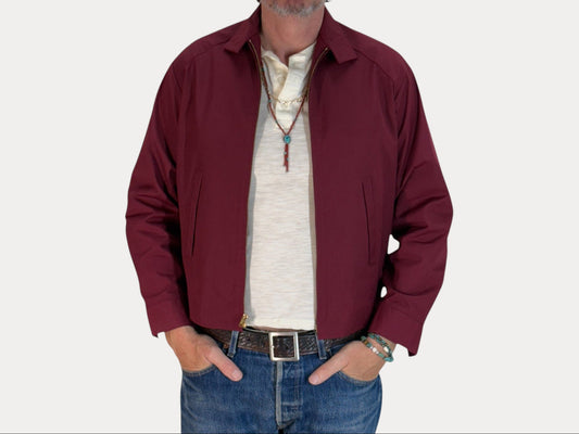 Size 36US / 46EU , 70sVintage Lightweight Cotton-Blend Zip Jacket. Talon zipper-AJ357 Studio-AJ357 Studio