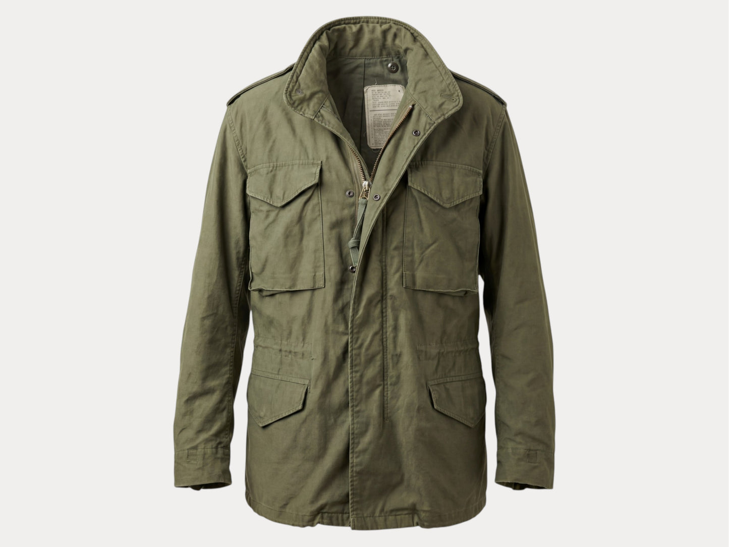 Small Reg. Alpha industries Authentic 1976 US M-65 field jacket .Military-AJ357 Studio-AJ357 Studio