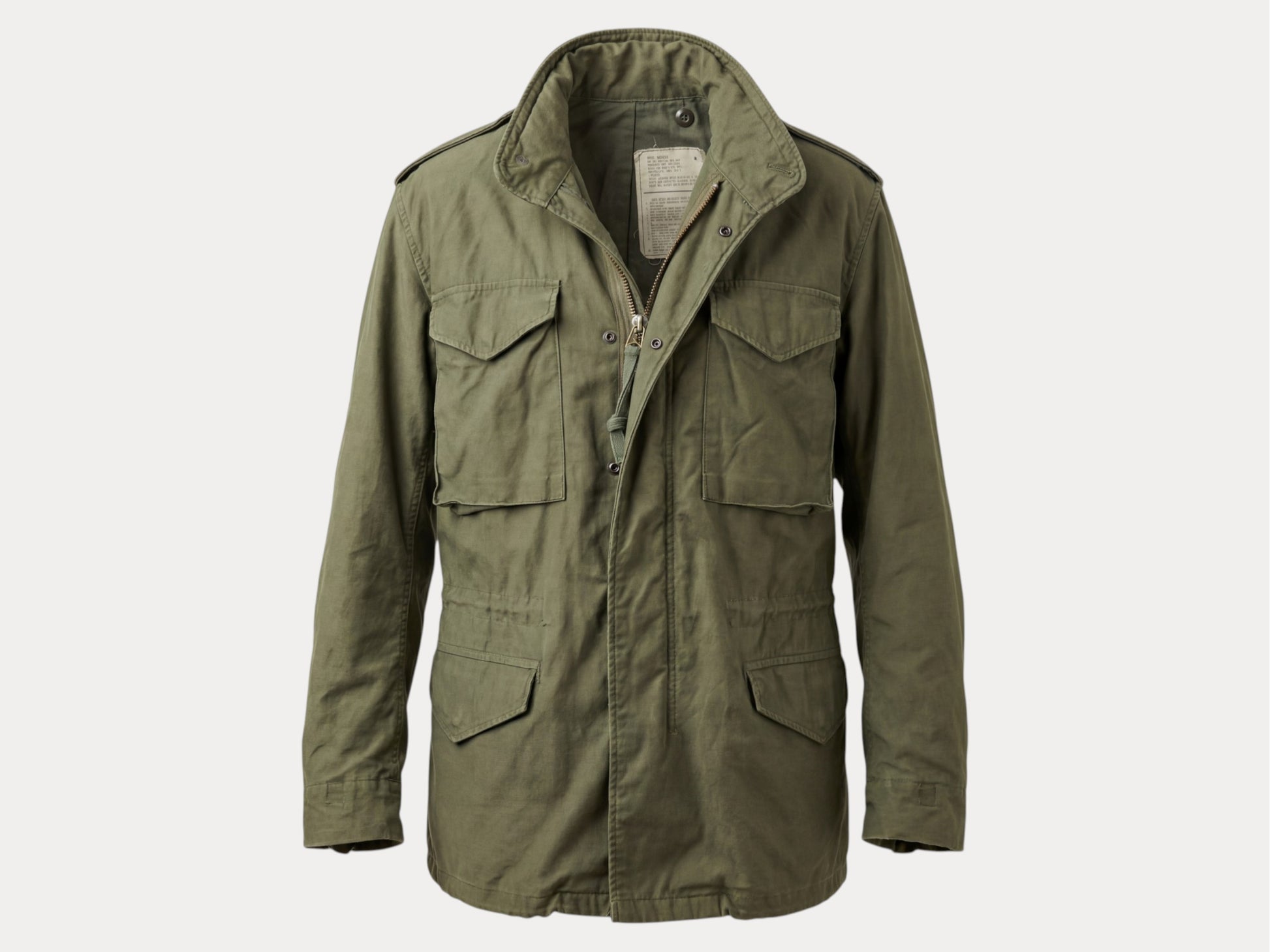 Small Reg. Alpha industries Authentic 1976 US M-65 field jacket .Military-AJ357 Studio-AJ357 Studio