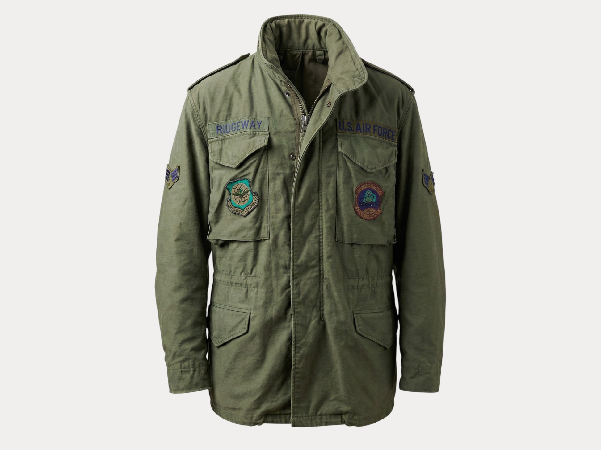 Small Reg. Authentic 1987 US Air Force M-65 Field Jacket – Vintage Military Coat Made in USA-AJ357 Studio-AJ357 Studio
