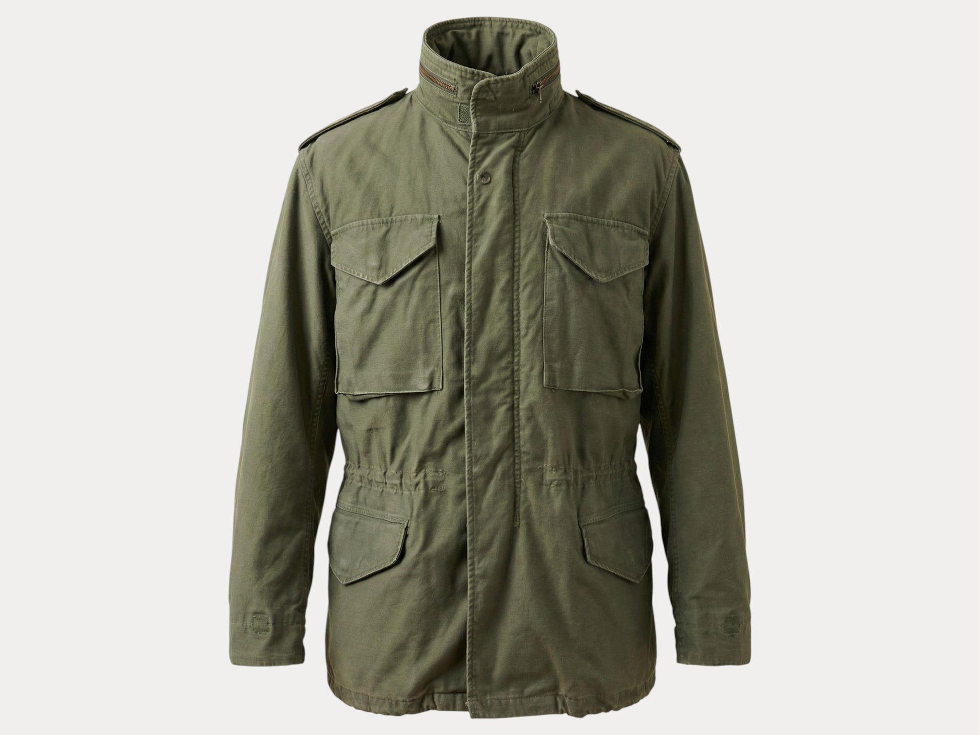 Small Reg. Authentic 1981 US Army M-65 field jacket Military-AJ357 Studio-AJ357 Studio