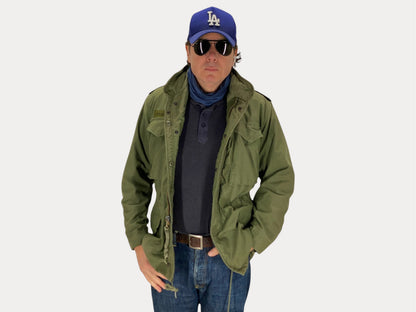 Small Reg. Authentic 1982 US Army M-65 Field Jacket – Vintage Military Coat Made in USA-AJ357 Studio-AJ357 Studio