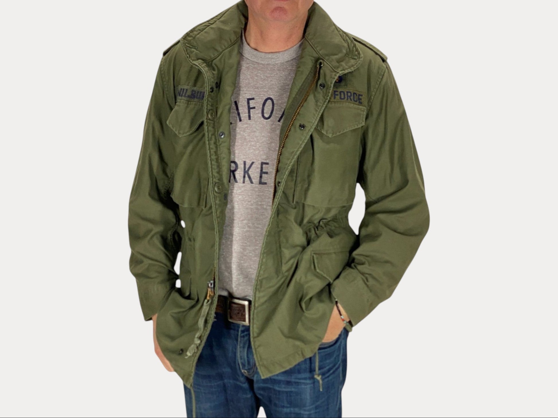 Small Reg. Authentic 1982 US Army M-65 Field Jacket – Vintage Military Coat Made in USA-AJ357 Studio-AJ357 Studio