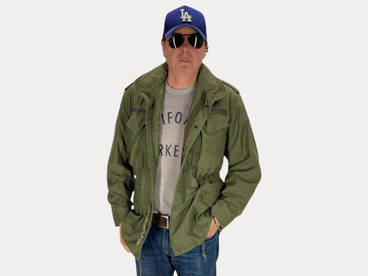 Small Reg. Authentic 1982 US Army M-65 Field Jacket – Vintage Military Coat Made in USA-AJ357 Studio-AJ357 Studio
