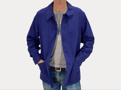 Size 48EU / 38US . Vintage French cotton jacket. Made In France by Usifor-AJ357 Studio-AJ357 Studio