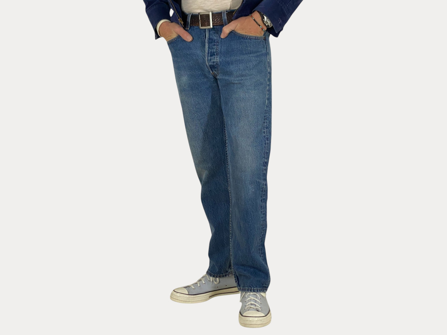 33X30 Levi's 501 Vintage Denim Jeans Made in USA in 1988-AJ357 Studio-AJ357 Studio