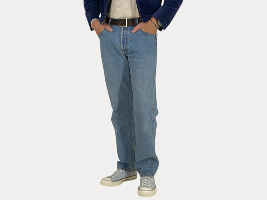 Levi’s 501 Vintage Jeans – Size 34x32 – Made in Turkey – 2001 Denim-AJ357 Studio-AJ357 Studio
