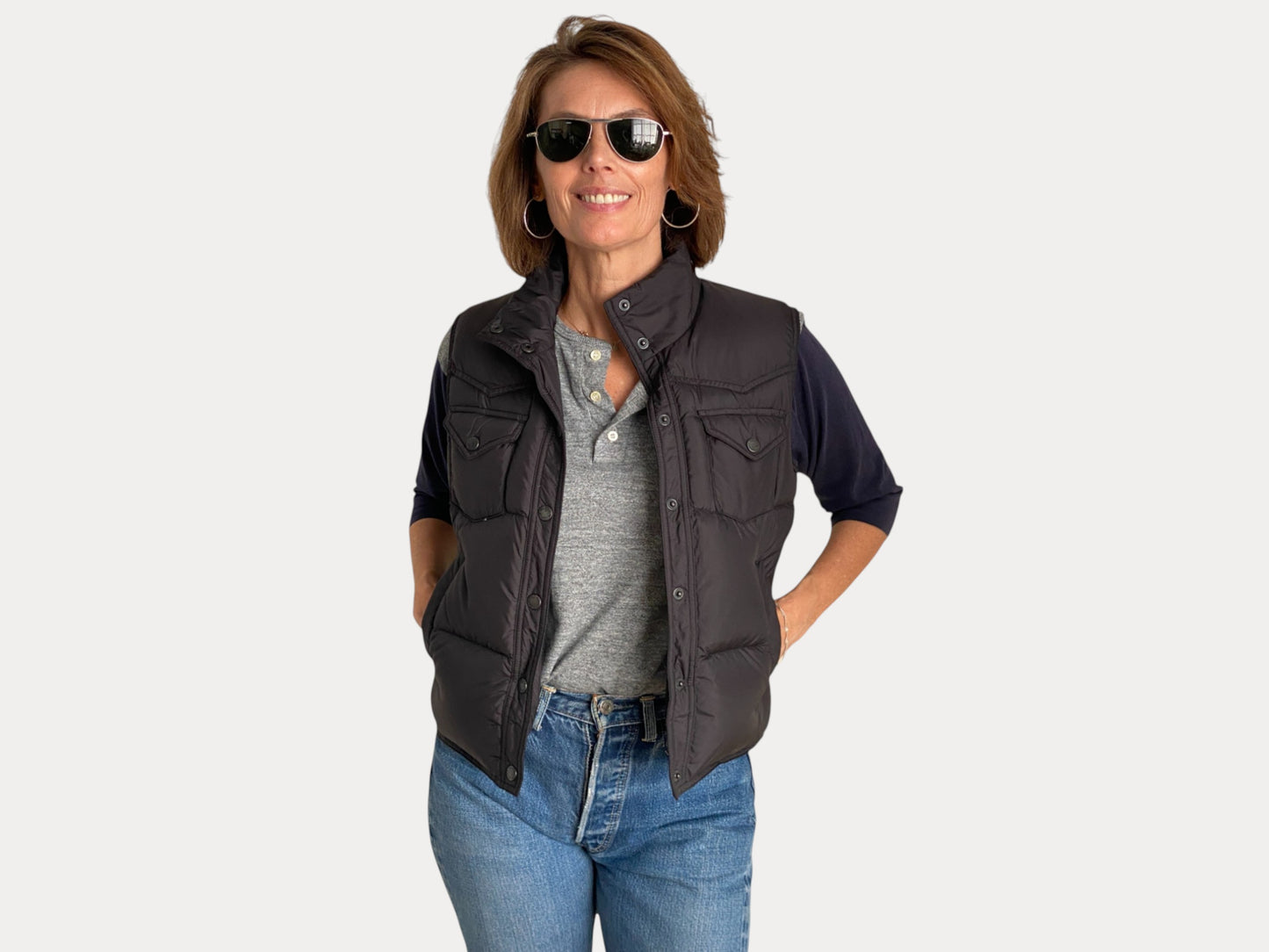 Size XS. Ralph Lauren down vest-AJ357 Studio-AJ357 Studio
