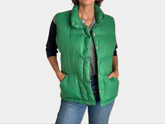 Size XS . Vintage 70s North face down vest-AJ357 Studio-AJ357 Studio