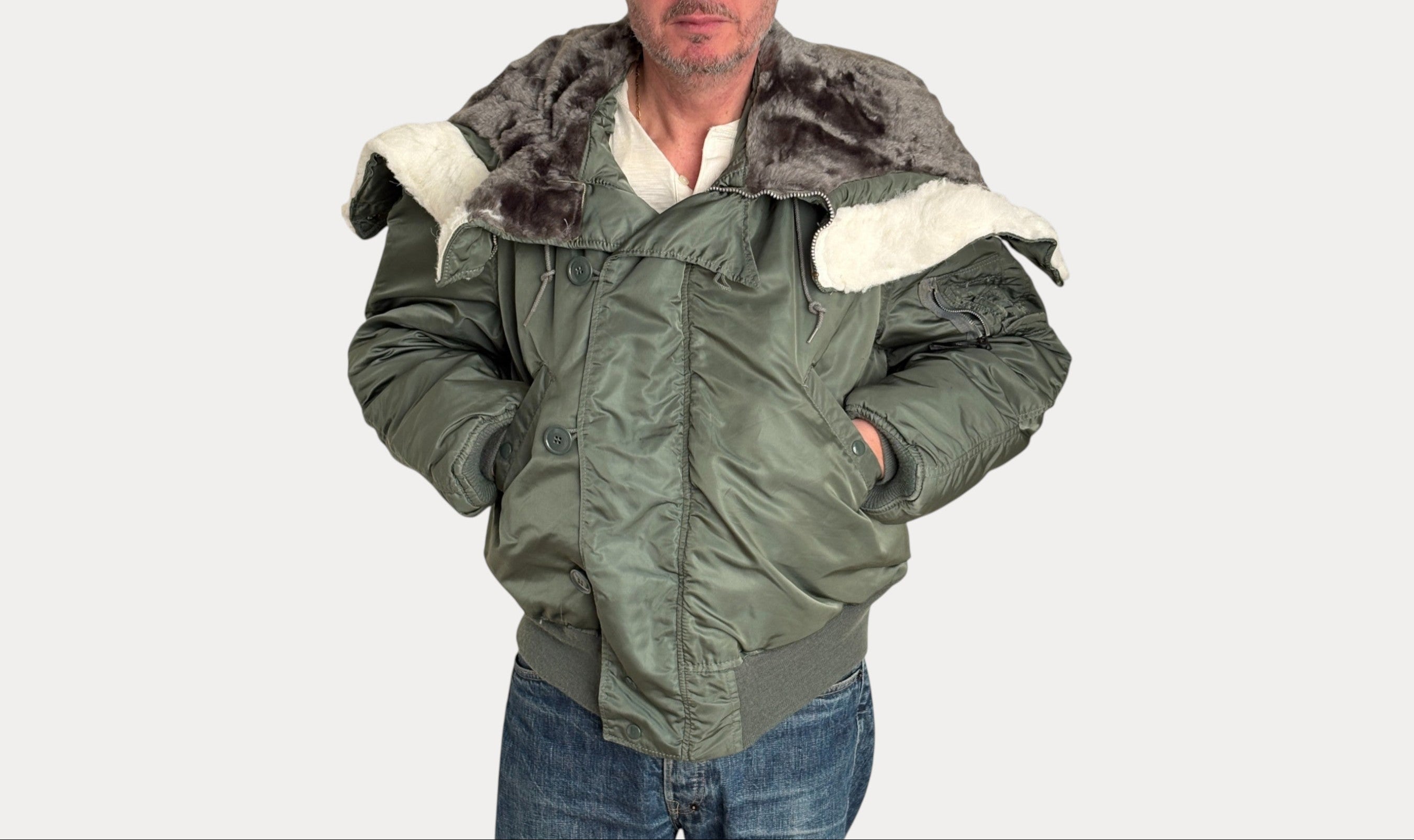 Alpha Industries N-2B Flight Jacket XL – AJ357 Studio