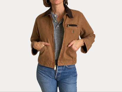 Youth L. Vintage Carhartt Blanket lined jacket Made in USA-AJ357 Studio-AJ357 Studio