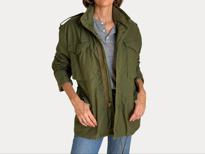 Small Short 1975 vintage US military M-65 field jacket-AJ357 Studio-AJ357 Studio
