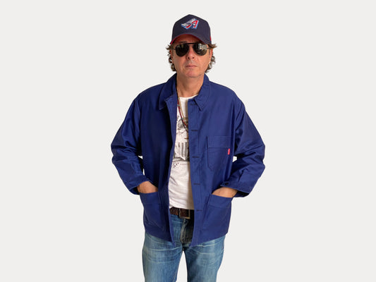 Size 50/52 EU. Vintage French Moleskin jacket. Made in France-AJ357 Studio-AJ357 Studio