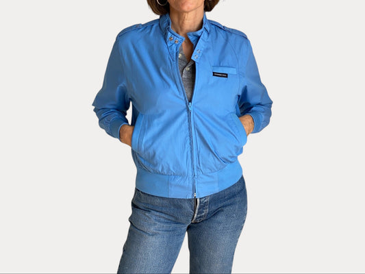 Size Women Small. Vintage 80s Members Only Cotton Jacket-AJ357 Studio-AJ357 Studio