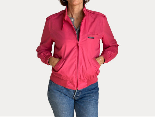 Size Women 9/10. Vintage 80s Members Only Cotton Jacket-AJ357 Studio-AJ357 Studio