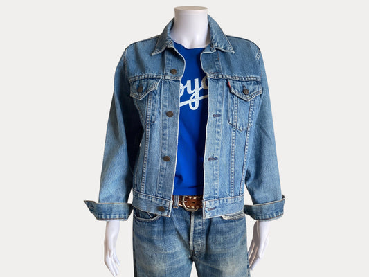 Size 36US / 46EU .Vintage Levis 2 pockets jacket Made in Canada-AJ357 Studio-AJ357 Studio