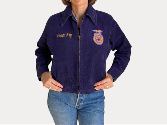 Size 38US / 48EU. Vintage Florida Future farmer of America jacket.-AJ357 Studio-AJ357 Studio