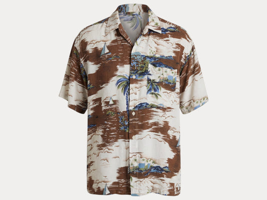 Size Large. Vintage 90s Hawaiian shirt-AJ357 Studio-AJ357 Studio