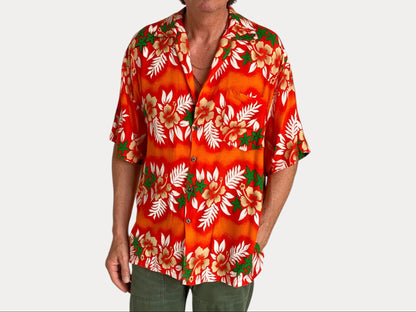 Size Large. Vintage 90s Hawaiian shirt-AJ357 Studio-AJ357 Studio