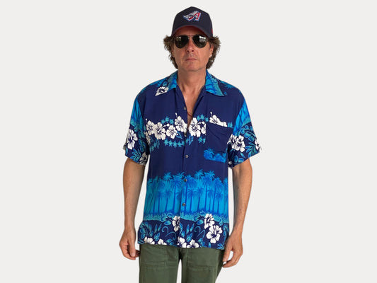 Size Small. Vintage 90s Hawaiian shirt-AJ357 Studio-AJ357 Studio