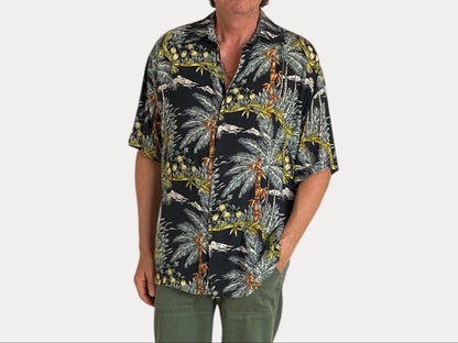 Size Small. Vintage 90s Hawaiian shirt-AJ357 Studio-AJ357 Studio