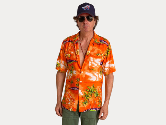 Size Small. Vintage 90s Hawaiian shirt-AJ357 Studio-AJ357 Studio