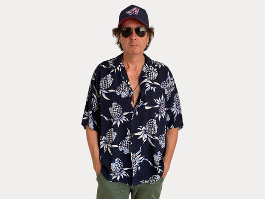 Size Large. Vintage 90s Hawaiian shirt-AJ357 Studio-AJ357 Studio