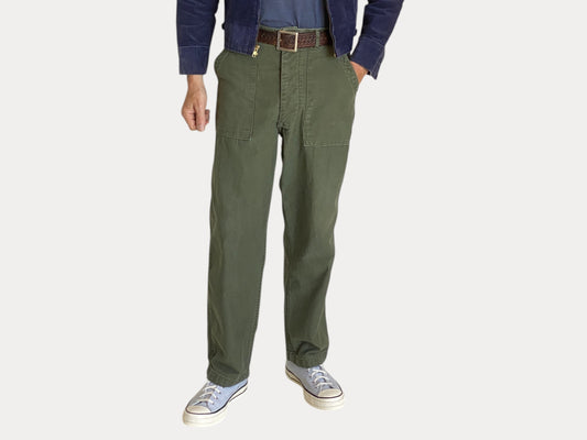 34X31. 1975 Authentic US Army Vietnam war era OG-107 Fatigue pants.-AJ357 Studio-AJ357 Studio