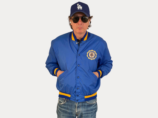Size Med . Vintage Delong American Legion jacket Made in USA-AJ357 Studio-AJ357 Studio