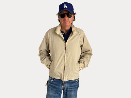 Size 42 Reg London Fog Vintage cotton jacket Made in USA-AJ357 Studio-AJ357 Studio