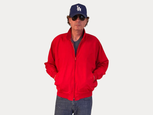 Size Medium Vintage Light Zipper Jacket-AJ357 Studio-AJ357 Studio