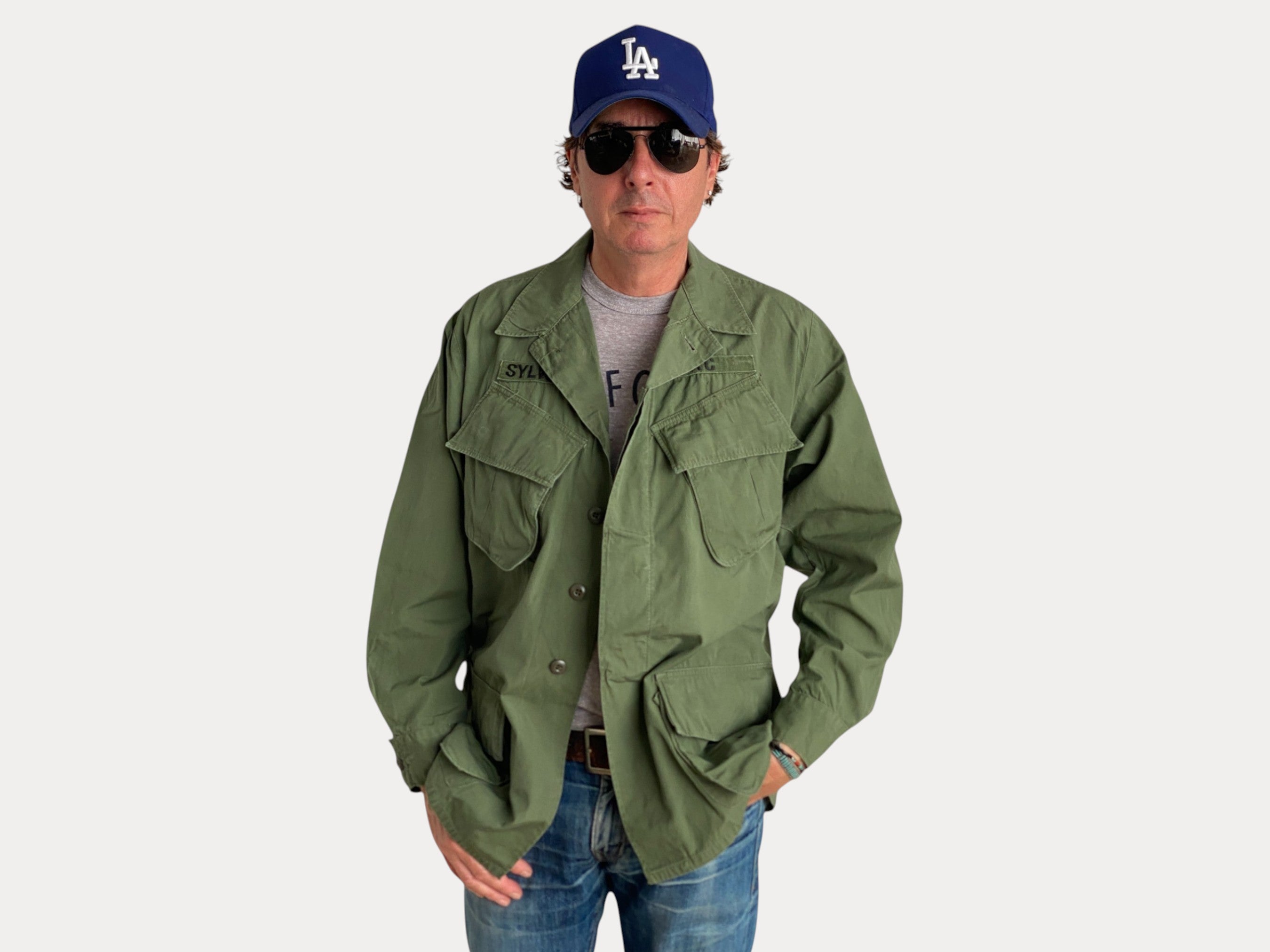 Medium Reg. Authentic 1967 US Army Vintage Vietnam Jungle Jacket