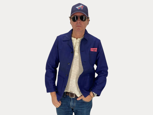 Size 42EU Vintage French Moleskin Jacket | Classic Retro Style | NOS | USA Vintage BCN-AJ357 Studio-AJ357 Studio