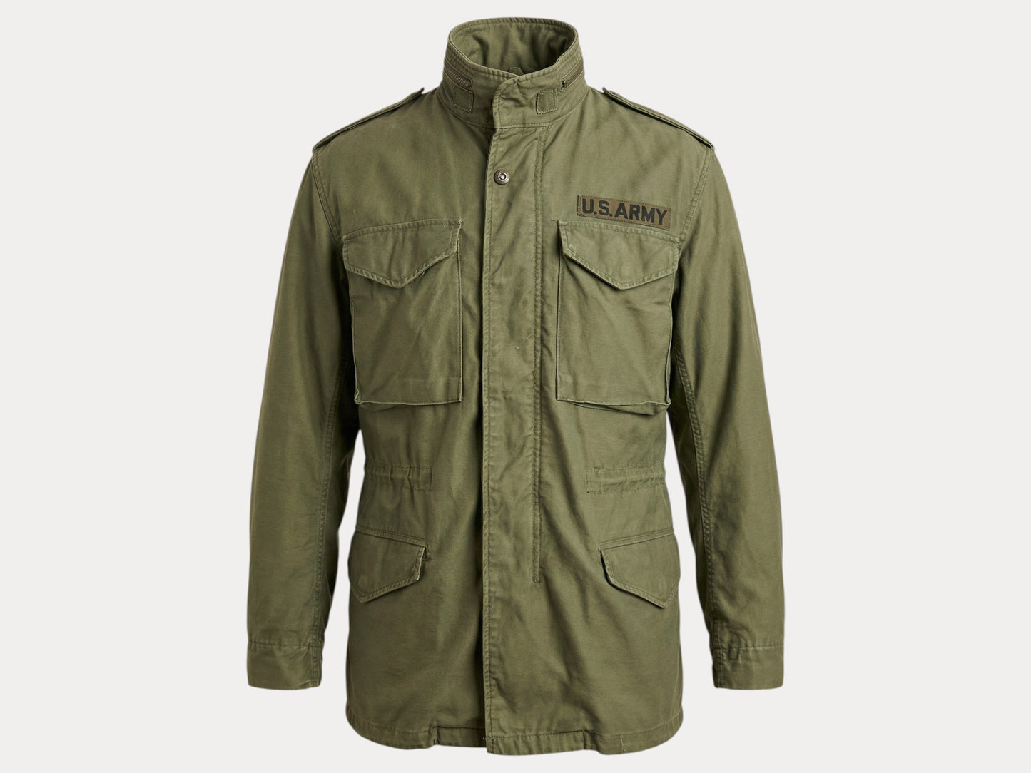 Small long. Authentic 1985 US Army Vintage M-65 field jacket-AJ357 Studio-AJ357 Studio