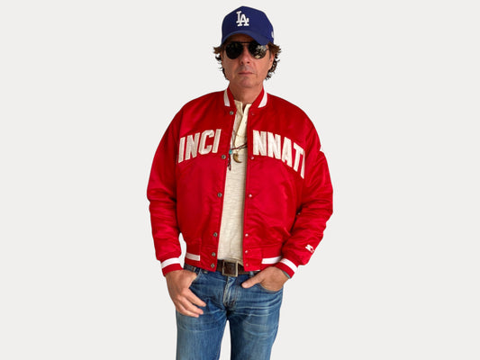 Medicina. Chaqueta de arranque Cincinnati vintage de los años 80 hecha en EE.UU.