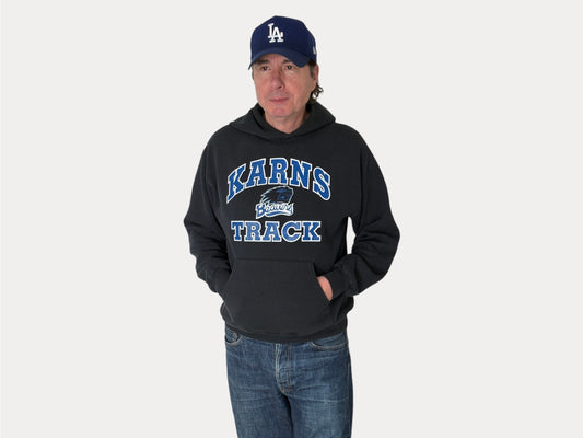 Size M Hooded Karns Track Made By Jerzees