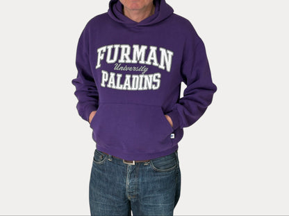 Size M Hooded Furman University Paladins By Russell
