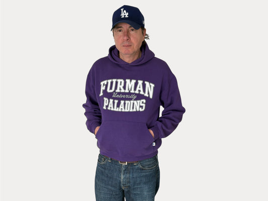 Size M Hooded Furman University Paladins By Russell