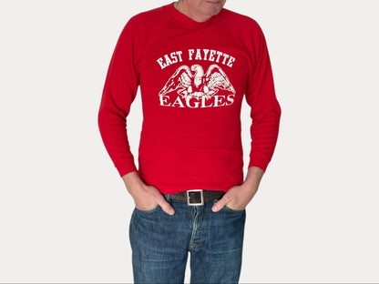 Size S Crew Sweat East Fayette 1980 Made in USA