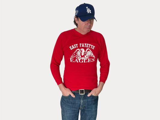Size S Crew Sweat East Fayette 1980 Made in USA